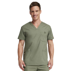 Men's EDS Signature V-Neck Scrub Top