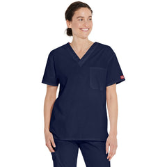 Unisex EDS Signature Tuckable V-Neck Scrub Top