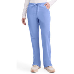 Women's EDS Signature Mid Rise Drawstring Cargo Scrub Pant