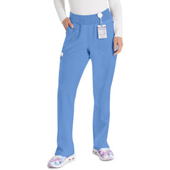 Women's EDS Essentials Natural Rise Tapered Leg Pull-On Scrub Pant