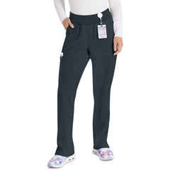 Women's EDS Essentials Natural Rise Tapered Leg Pull-On Scrub Pant
