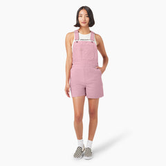 Women's Duck Canvas Bib Shortalls, 4"