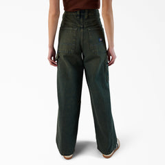 Women's Loose Fit Denim Carpenter Jeans