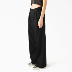 Women's Pleated Work Pants