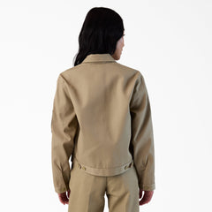 Women's Unlined Cropped Eisenhower Jacket