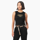 Dickies x Harley-Davidson Women's Racerback Cropped Eagle Tank Top