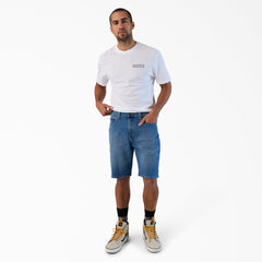 FLEX 5-Pocket Denim Shorts, 11"