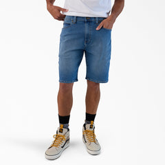 FLEX 5-Pocket Denim Shorts, 11"