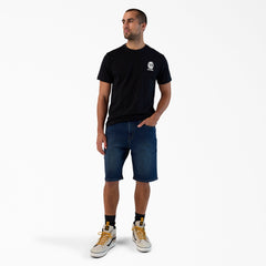 FLEX 5-Pocket Denim Shorts, 11"