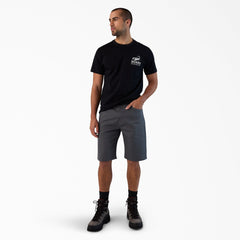 FLEX 5-Pocket Duck Canvas Shorts, 11"