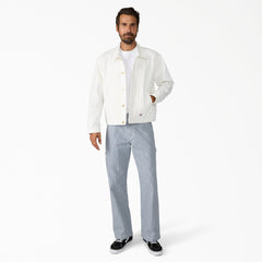 Selvedge Pleated Denim Jacket