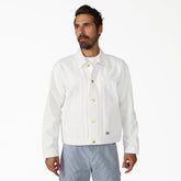 Selvedge Pleated Denim Jacket