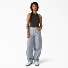 Women's Hickory Loose Straight Carpenter Pants