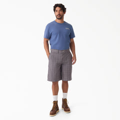 Plaid Work Shorts, 11"