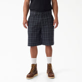 Plaid Work Shorts, 11"
