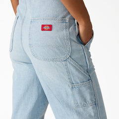 Women's Loose Denim Bib