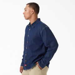 Lightweight Long Sleeve Denim Shirt