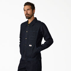Selvedge Herringbone Barn Denim Jacket