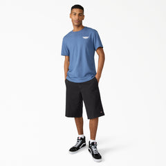 Worn In Loose Work Shorts, 13"