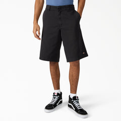Worn In Loose Work Shorts, 13"