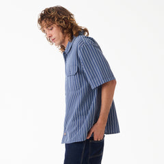 Worn In Striped Work Shirt