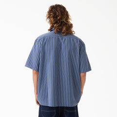 Worn In Striped Work Shirt