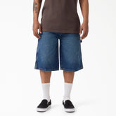 Worn In Relaxed Carpenter Denim Shorts, 13"