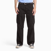 247 Loose Straight Garment Dyed Cargo Pants