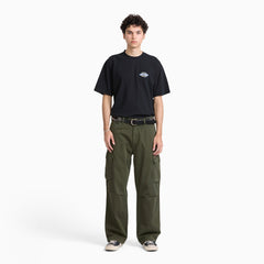 247 Loose Straight Garment Dyed Cargo Pants
