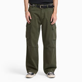 247 Loose Straight Garment Dyed Cargo Pants