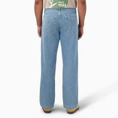 Loose Fit Double Knee Jeans