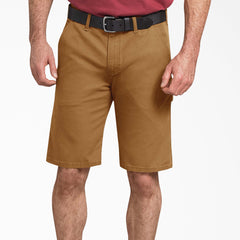 FLEX Regular Fit Duck Carpenter Shorts, 11"
