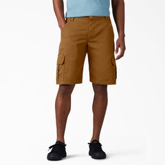 FLEX Relaxed Fit Duck Cargo Shorts, 11"