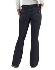 Women's Curvy Fit Bootcut Leg Denim Jeans