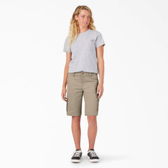Women's Relaxed Fit Cargo Shorts, 11"