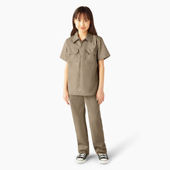 Kids' Short Sleeve Work Shirt
