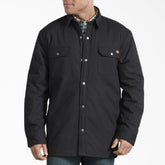 Plaid Lined Shirt Jacket