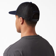 Logo Patch Mesh Trucker Cap