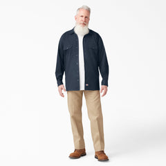 FLEX Relaxed Fit Long Sleeve Work Shirt