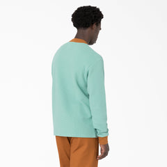 Brain Dead Embroidered Waffle Knit Sweater