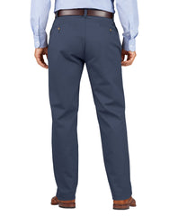Relaxed Fit Tapered Leg Comfort Waist Khaki Pants