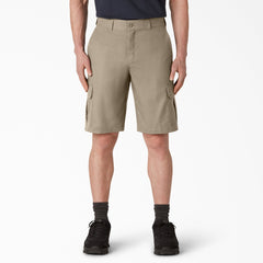 FLEX Cooling Active Waist Regular Fit Cargo Shorts, 11"