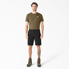 FLEX Relaxed Fit Work Shorts, 11"