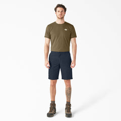 FLEX Relaxed Fit Work Shorts, 11"