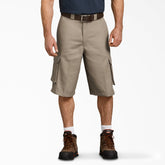 FLEX Loose Fit Cargo Work Shorts, 13"