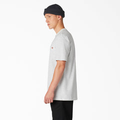 Regular Fit Striped Pocket T-Shirt