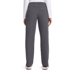 Women's Dynamix Mid Rise Straight Leg Drawstring Scrub Pant