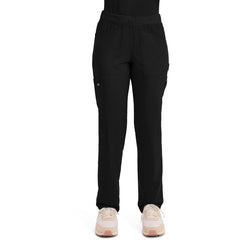 Women's Balance Mid Rise Tapered Leg Pull-On Scrub Pant