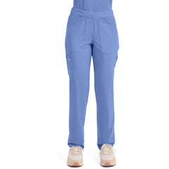 Women's Balance Mid Rise Tapered Leg Pull-On Scrub Pant