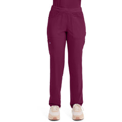 Women's Balance Mid Rise Tapered Leg Pull-On Scrub Pant